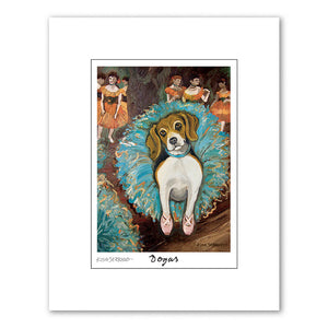 Beagle Dogas Matted Print