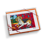 Beagle Muttisse Notecard Set