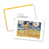 Chihuahua Starry Night Notecard Set