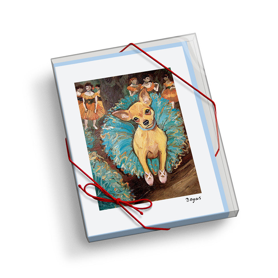 Chihuahua Dogas Notecard Set