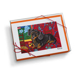 Dachshund Muttisse Notecard Set