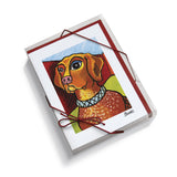 German Shorthair Pointer Pawcasso Notecard Set