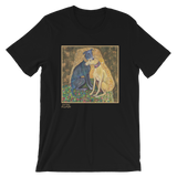 GREYHOUND T-SHIRT inspired by Gustav Klimt