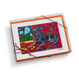 Labrador Retriever Black Muttisse Notecard Set