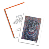 Labrador Retriever Black Pawlick Notecard Set