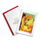 Pomeranian Pawcasso Notecard Set