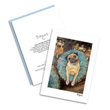 Pug Dogas Notecard Set