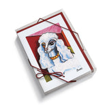 Poodle Pawcasso Notecard Set