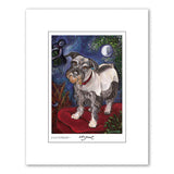 Schnauzer Chagrowl Matted Print