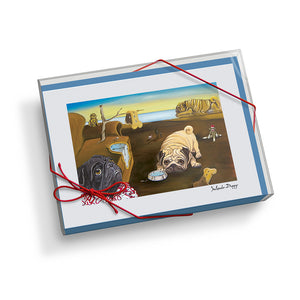 Pug Salvador Doggy Notecard Set