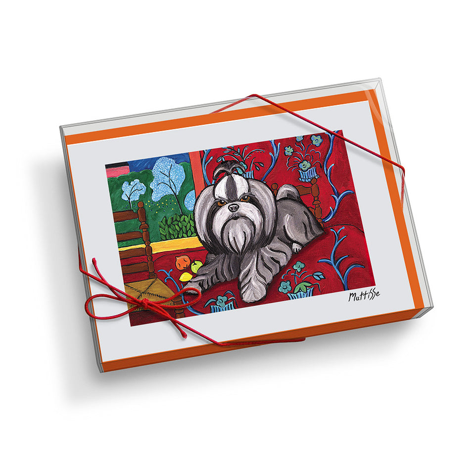 Shih Tzu Muttisse Notecard