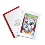 West Highland Terrier Pawcasso Notecard Set