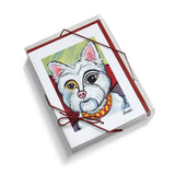 West Highland Terrier Pawcasso Notecard Set