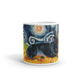 Dachshund (black & tan) STARRY NIGHT Mug-15oz