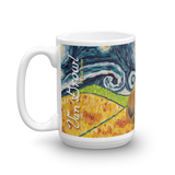 Pit Bull Terrier (tan) STARRY NIGHT Mug-15oz