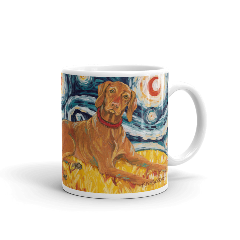 Vizsla STARRY NIGHT Mug-15oz