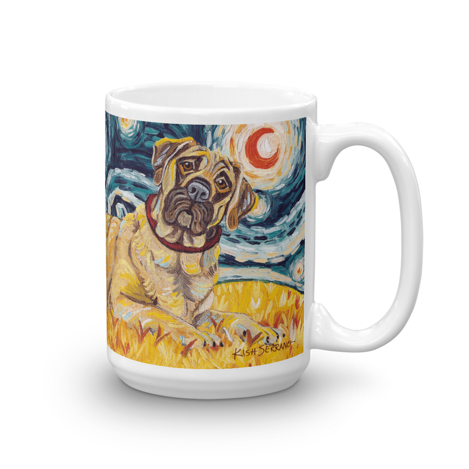 Mastiff STARRY NIGHT Mug-15oz