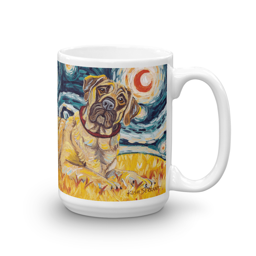 Mastiff STARRY NIGHT Mug-15oz