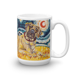 Mastiff STARRY NIGHT Mug-15oz