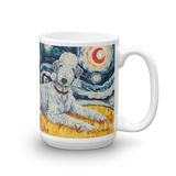 Bedlington Terrier STARRY NIGHT Mug-15oz