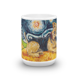 Airedale Terrier STARRY NIGHT Mug-15oz