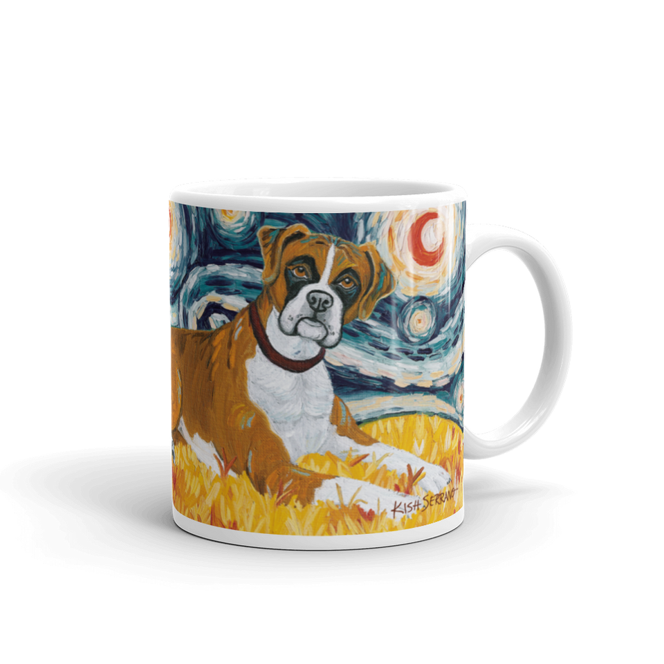 Boxer STARRY NIGHT Mug-15oz