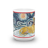 Great Dane Snowy Night Mug - 15oz