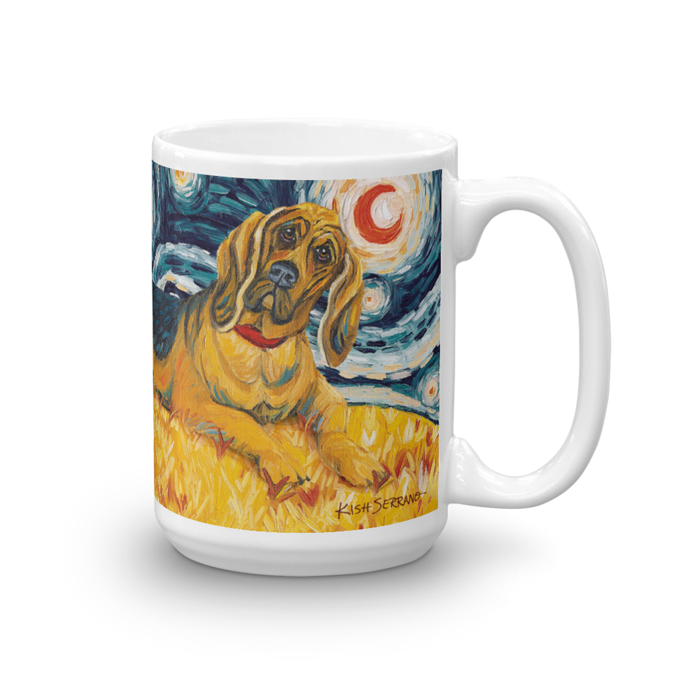 Bloodhound STARRY NIGHT Mug-15oz