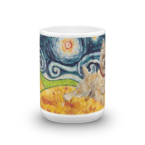 Cairn Terrier (light) STARRY NIGHT Mug-15oz