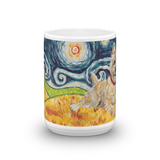 Cairn Terrier (light) STARRY NIGHT Mug-15oz