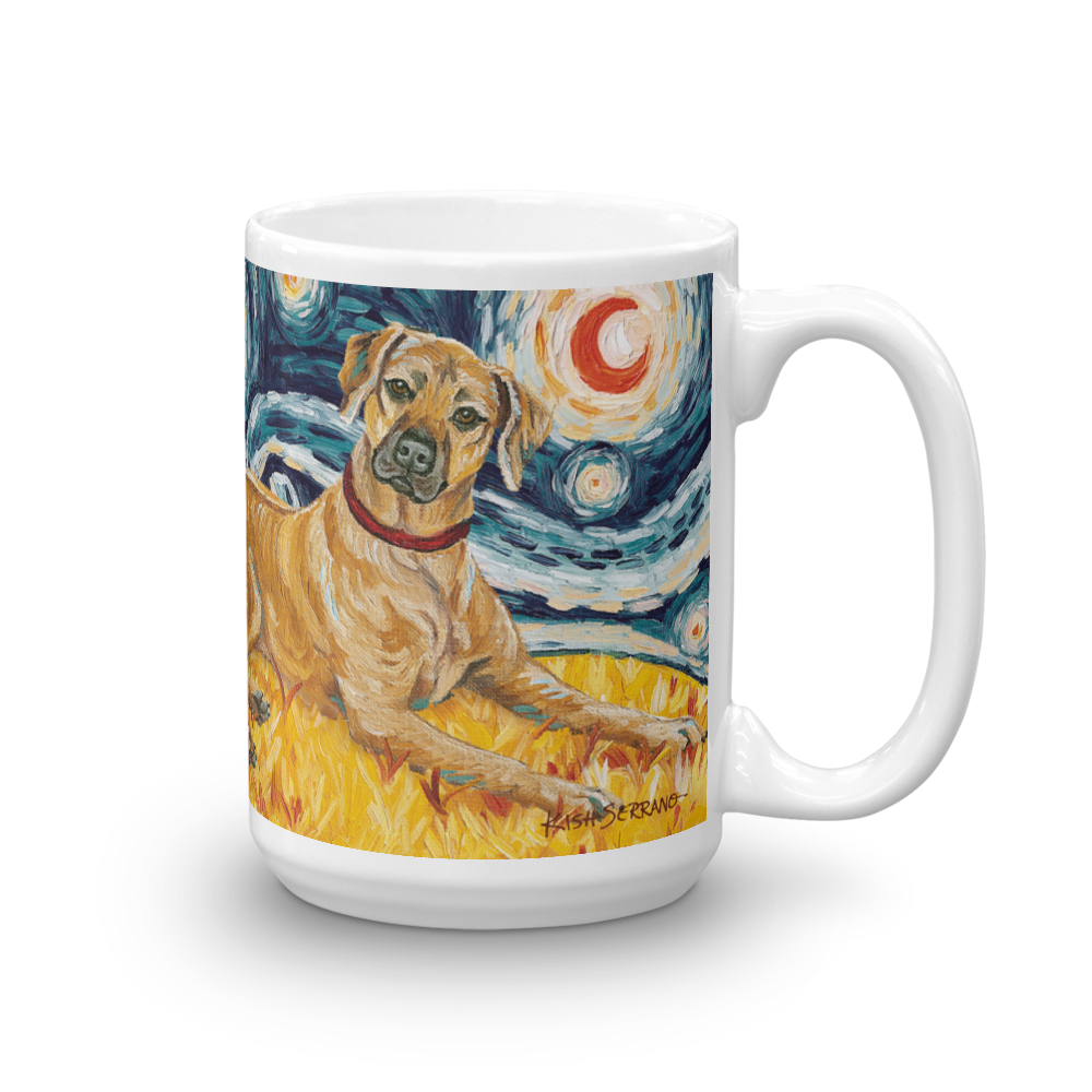 Rhodesian Ridgeback STARRY NIGHT Mug-15oz