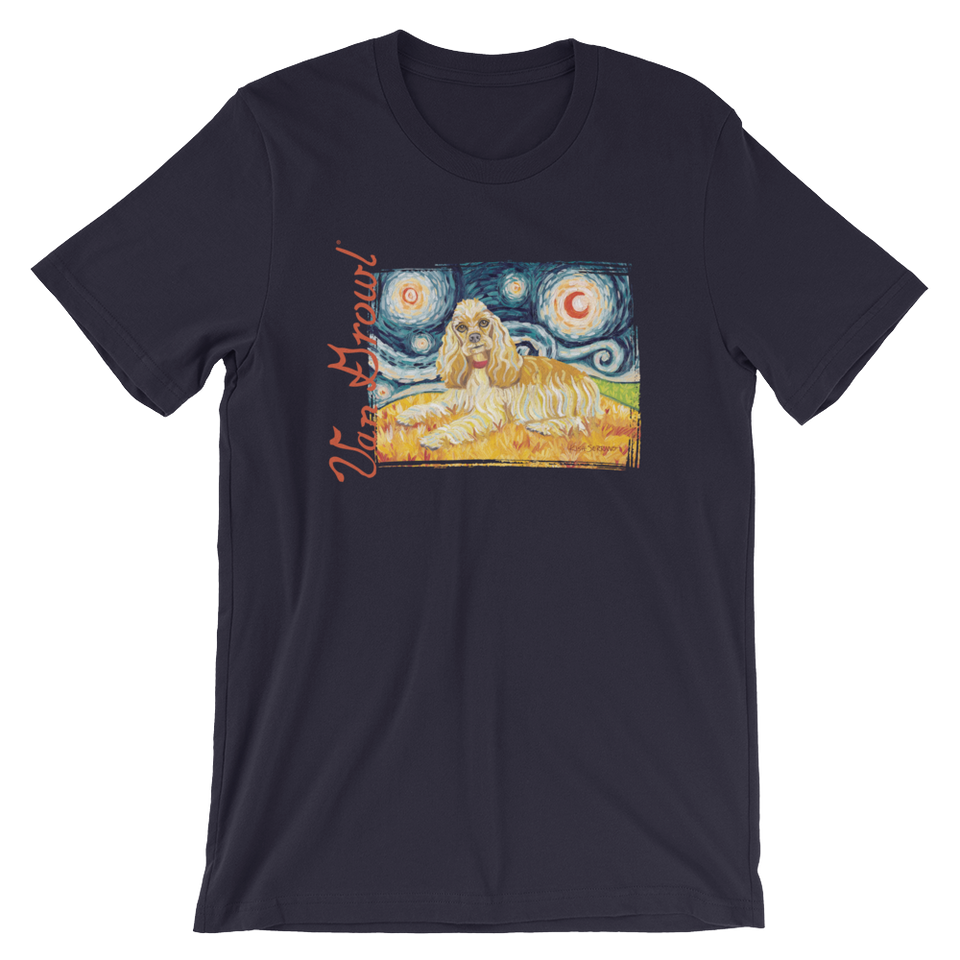 Cocker Spaniel STARRY NIGHT T-Shirt