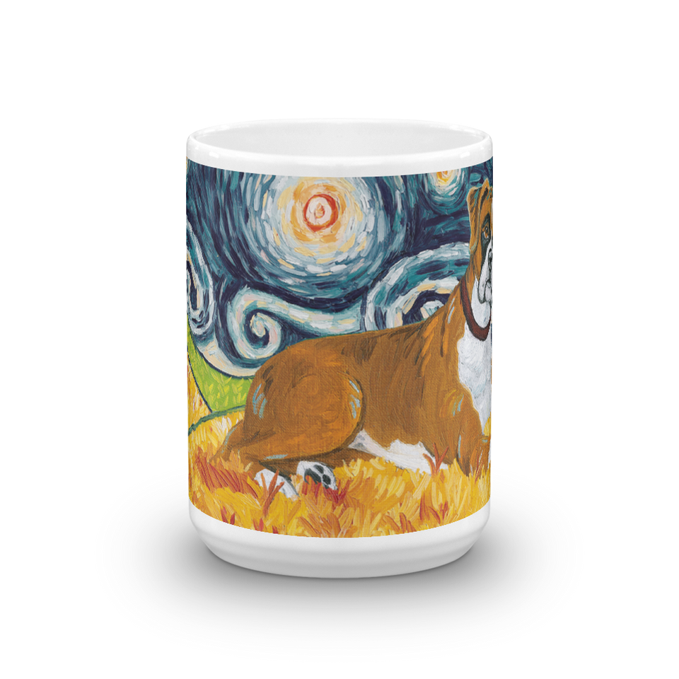 Boxer STARRY NIGHT Mug-15oz