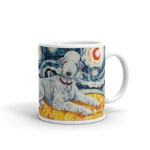 Bedlington Terrier STARRY NIGHT Mug-15oz