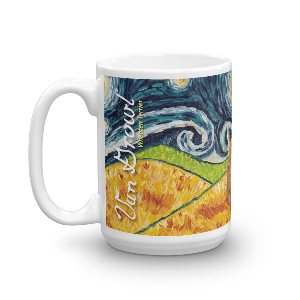 Wheaten Terrier STARRY NIGHT Mug-15oz