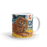 Cavalier King Charles (ruby) STARRY NIGHT Mug-15oz