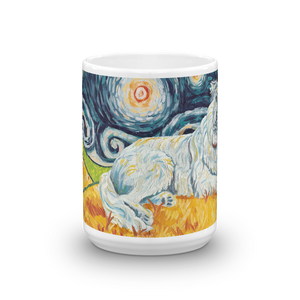 Great Pyrenees STARRY NIGHT Mug-15oz