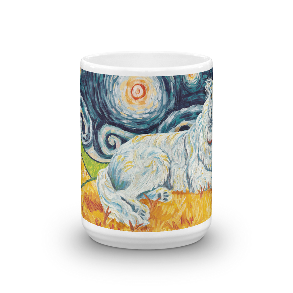 Great Pyrenees STARRY NIGHT Mug-15oz
