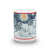 Havanese Snowy Night Mug - 15oz
