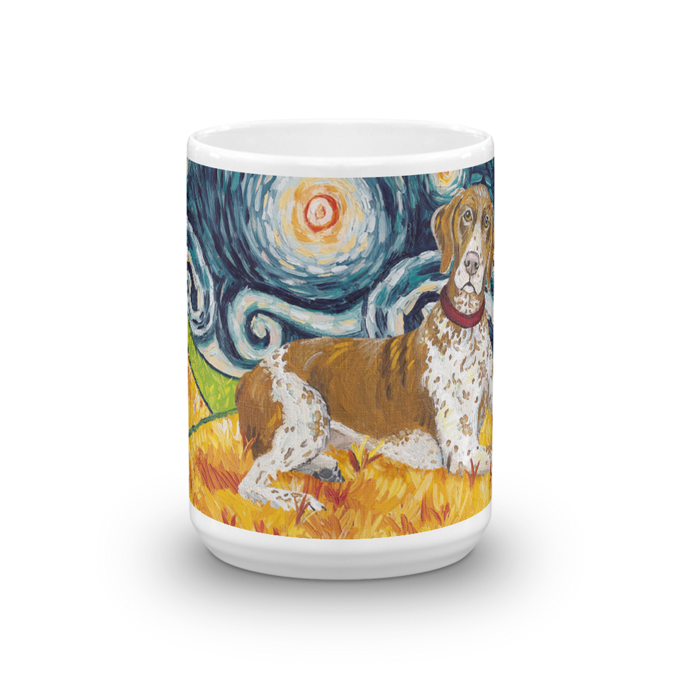 German Shorthaired Pointer STARRY NIGHT Mug-15oz