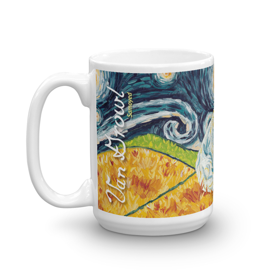 Samoyed STARRY NIGHT Mug-15oz