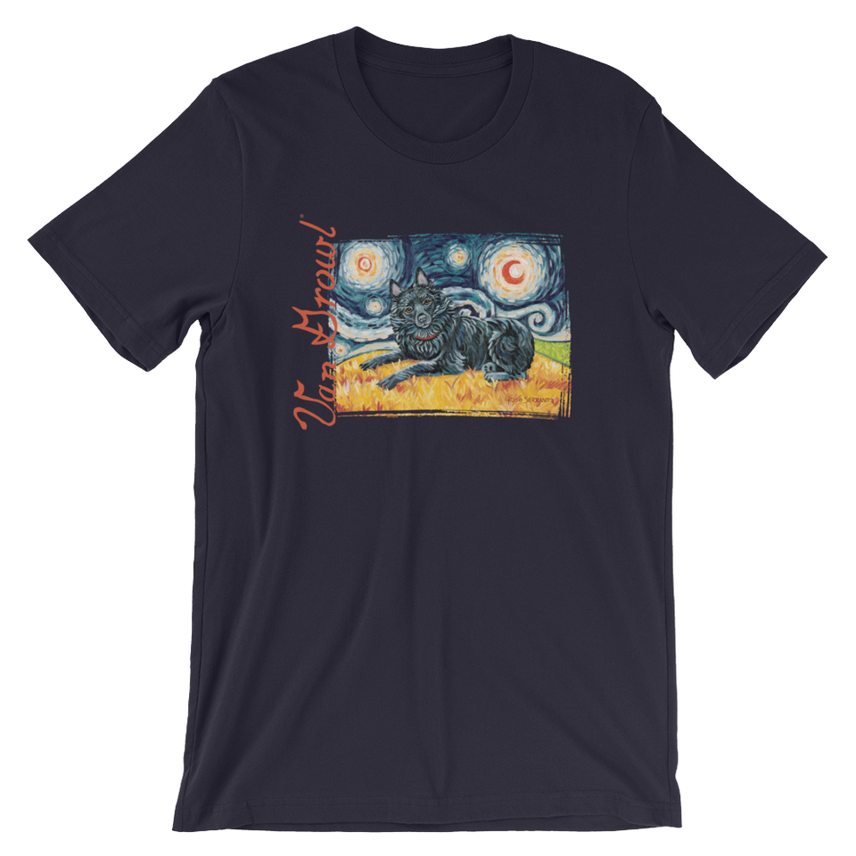 Schipperke (no tail) STARRY NIGHT T-Shirt