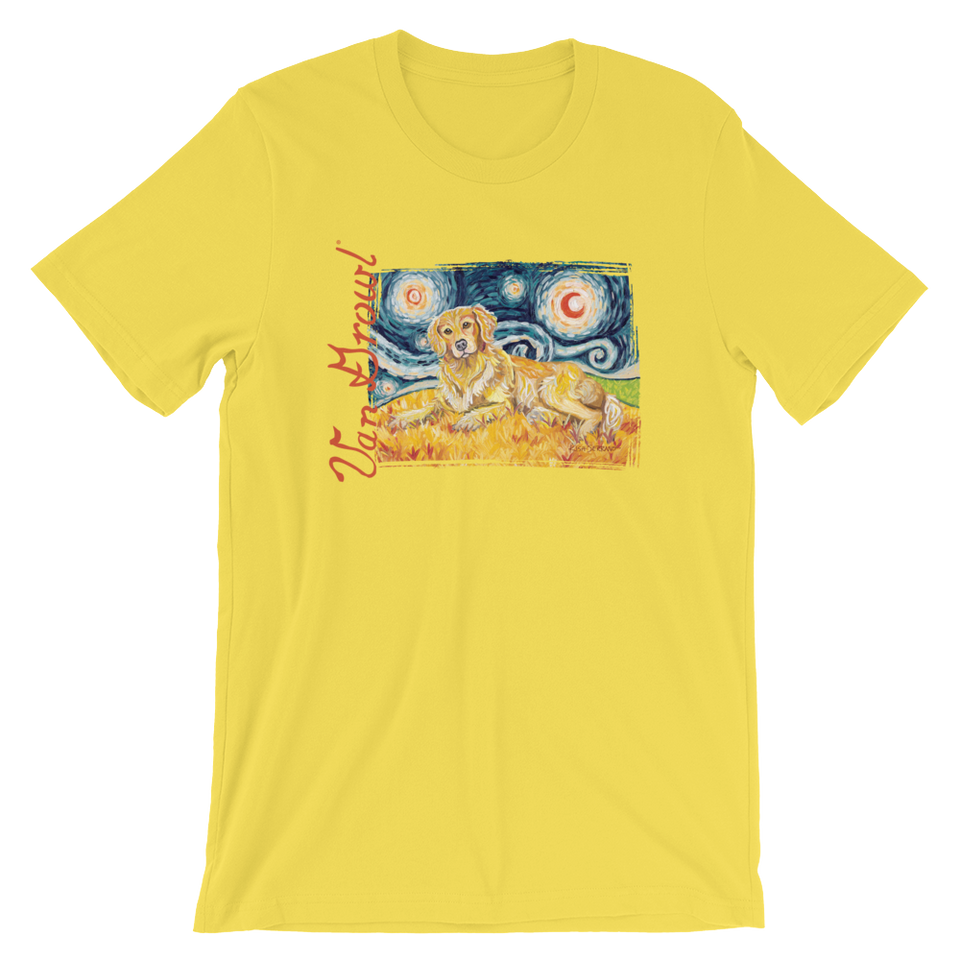 Golden Retriever STARRY NIGHT T-Shirt