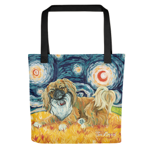 Pekingese STARRY NIGHT Tote