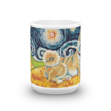 Shiba Inu (cream) STARRY NIGHT Mug-15oz