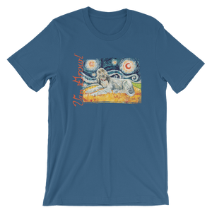 Afghan Hound (light) STARRY NIGHT T-Shirt
