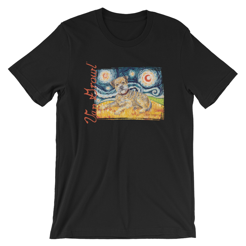 Border Terrier STARRY NIGHT T-Shirt