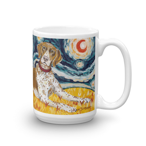 German Shorthaired Pointer STARRY NIGHT Mug-15oz