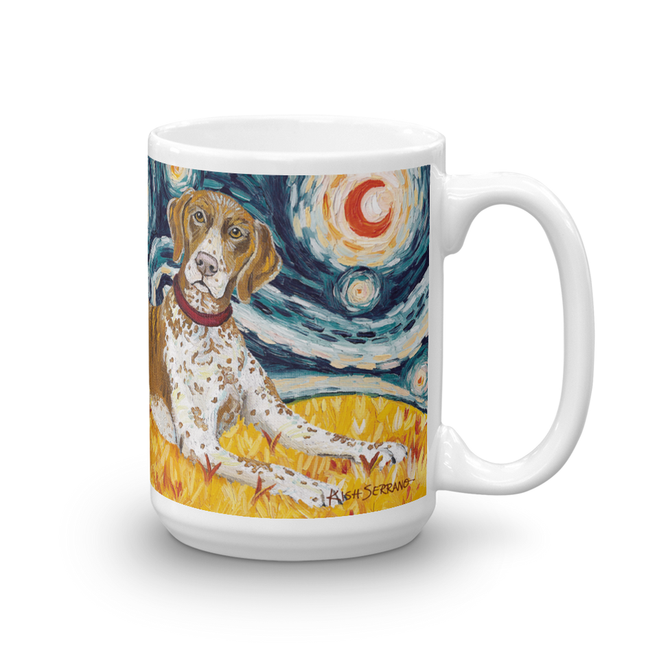 German Shorthaired Pointer STARRY NIGHT Mug-15oz