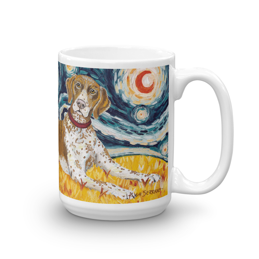 German Shorthaired Pointer STARRY NIGHT Mug-15oz